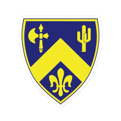 184th Infantry Regiment (U.S. Army) STICKER Vinyl Kiss-Cut Decal 3 Inch White - The Sticker Space