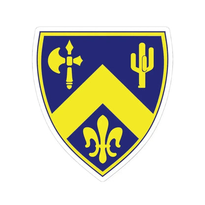 184th Infantry Regiment (U.S. Army) STICKER Vinyl Kiss-Cut Decal 4 Inch White - The Sticker Space