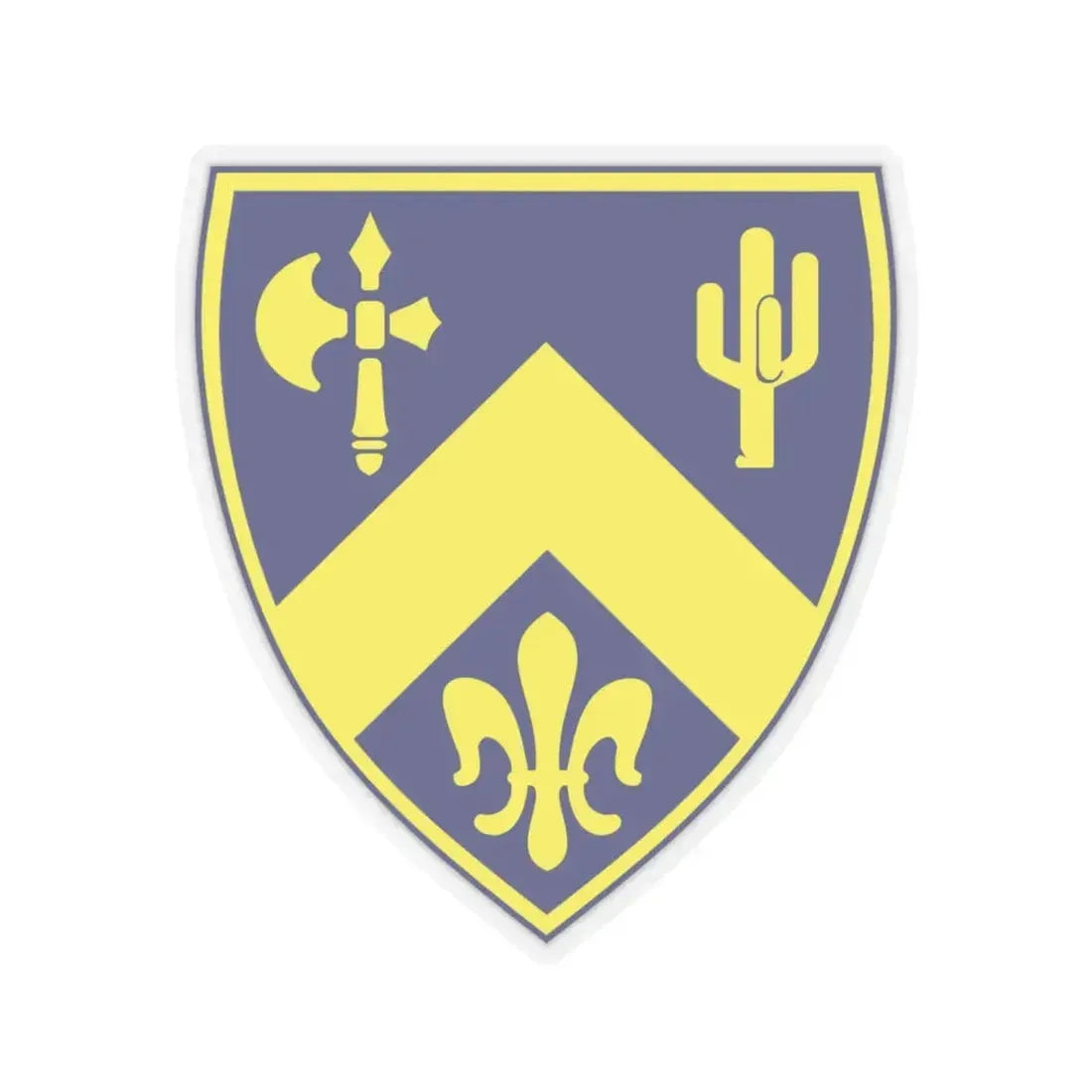 184th Infantry Regiment (U.S. Army) STICKER Vinyl Kiss-Cut Decal 6 Inch Transparent - The Sticker Space