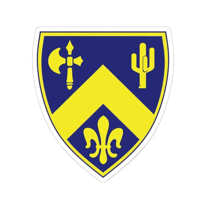 184th Infantry Regiment (U.S. Army) STICKER Vinyl Kiss-Cut Decal 6 Inch White - The Sticker Space