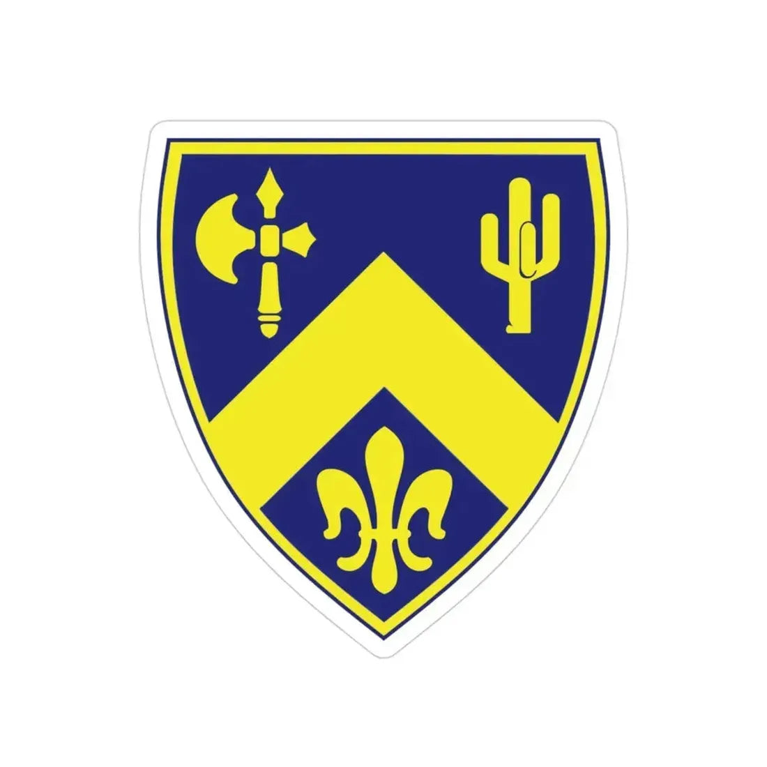 184th Infantry Regiment (U.S. Army) Transparent STICKER Die-Cut Vinyl Decal 3 Inch - The Sticker Space