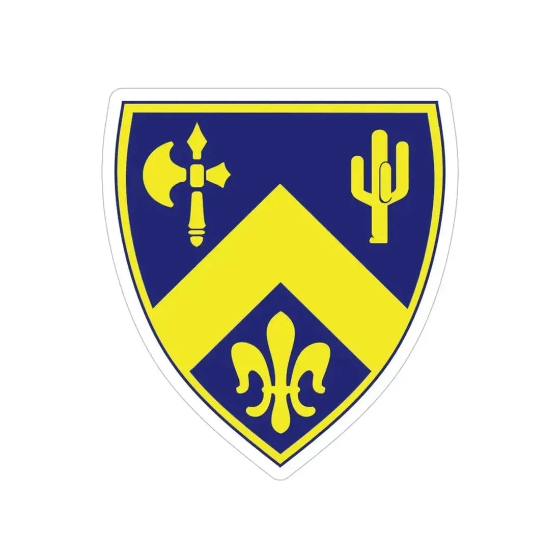 184th Infantry Regiment (U.S. Army) Transparent STICKER Die-Cut Vinyl Decal 5 Inch - The Sticker Space