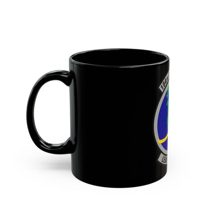 184th Logistics Squadron (U.S. Air Force) Black Coffee Mug-The Sticker Space