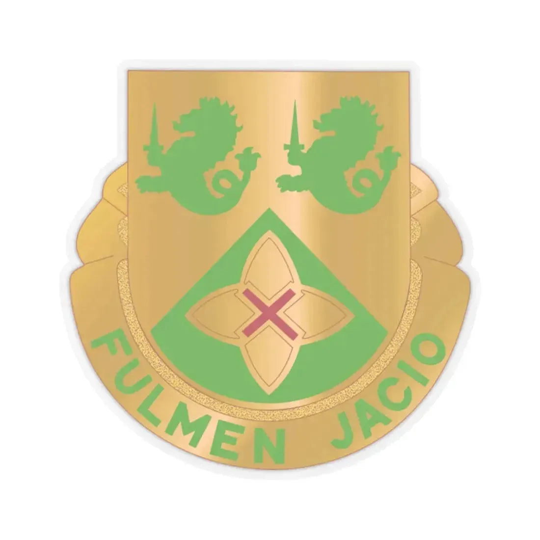 185 Armor Regiment (U.S. Army) STICKER Vinyl Kiss-Cut Decal 2 Inch Transparent - The Sticker Space