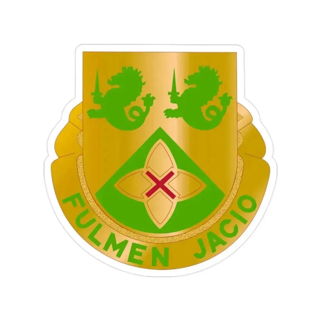 185 Armor Regiment (U.S. Army) Transparent STICKER Die-Cut Vinyl Decal 2 Inch - The Sticker Space