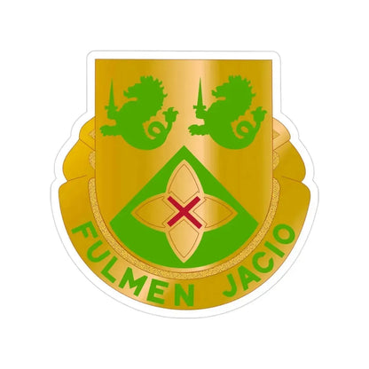 185 Armor Regiment (U.S. Army) Transparent STICKER Die-Cut Vinyl Decal 3 Inch - The Sticker Space