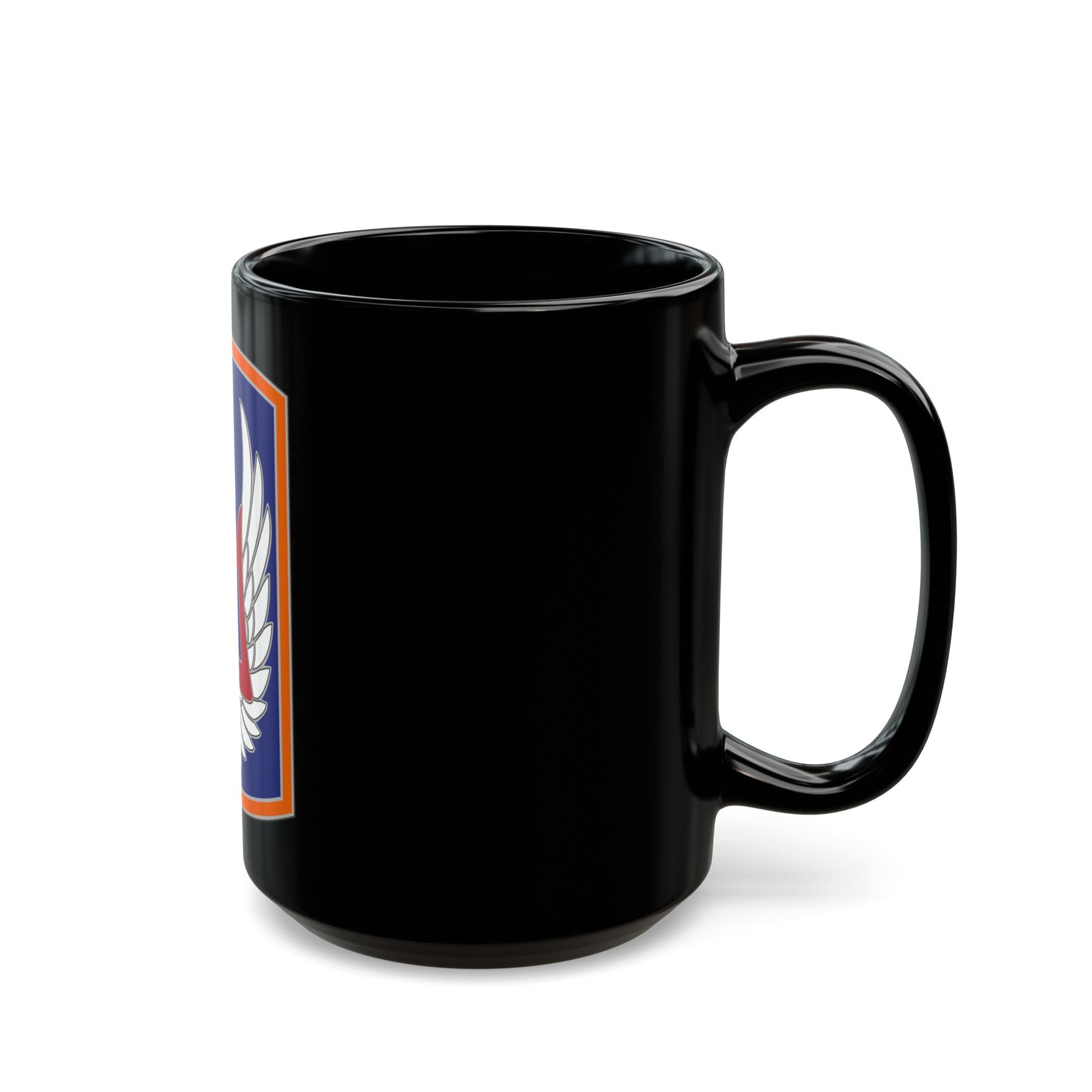 185 Aviation Brigade (U.S. Army) Black Coffee Mug-The Sticker Space