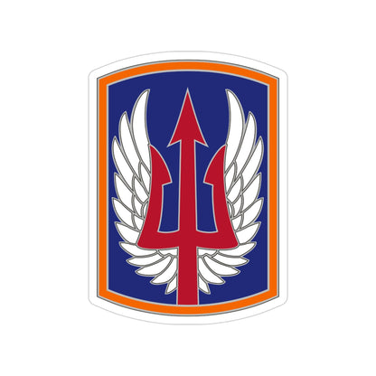 185 Aviation Brigade (U.S. Army) Transparent STICKER Die-Cut Vinyl Decal-4 Inch-The Sticker Space