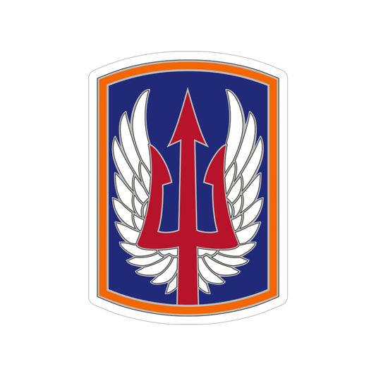 185 Aviation Brigade (U.S. Army) Transparent STICKER Die-Cut Vinyl Decal-6 Inch-The Sticker Space