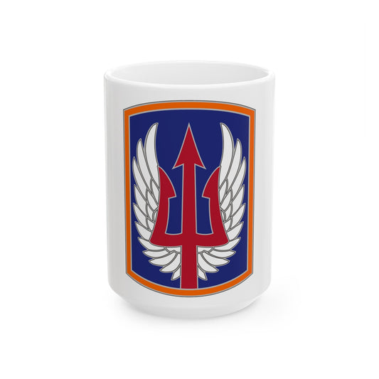 185 Aviation Brigade (U.S. Army) White Coffee Mug-15oz-The Sticker Space