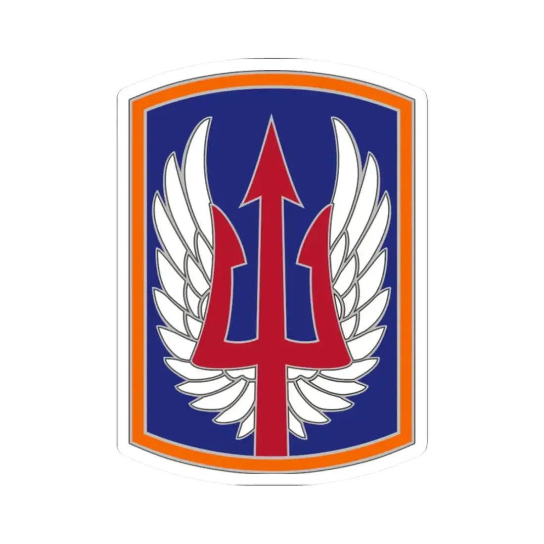 185 Aviation Brigade (U.S. Army) STICKER Vinyl Kiss-Cut Decal 2 Inch White - The Sticker Space