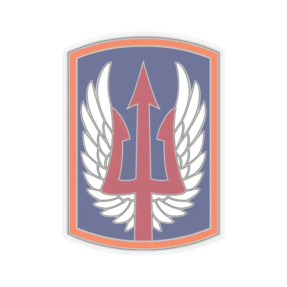 185 Aviation Brigade (U.S. Army) STICKER Vinyl Kiss-Cut Decal 3 Inch Transparent - The Sticker Space