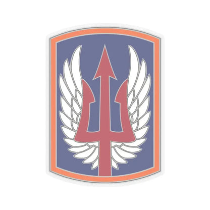 185 Aviation Brigade (U.S. Army) STICKER Vinyl Kiss-Cut Decal 3 Inch Transparent - The Sticker Space