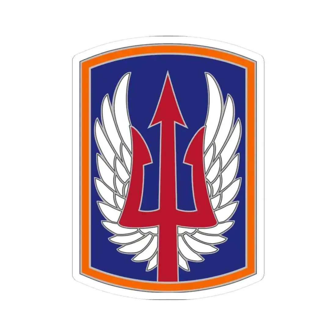 185 Aviation Brigade (U.S. Army) STICKER Vinyl Kiss-Cut Decal 3 Inch White - The Sticker Space