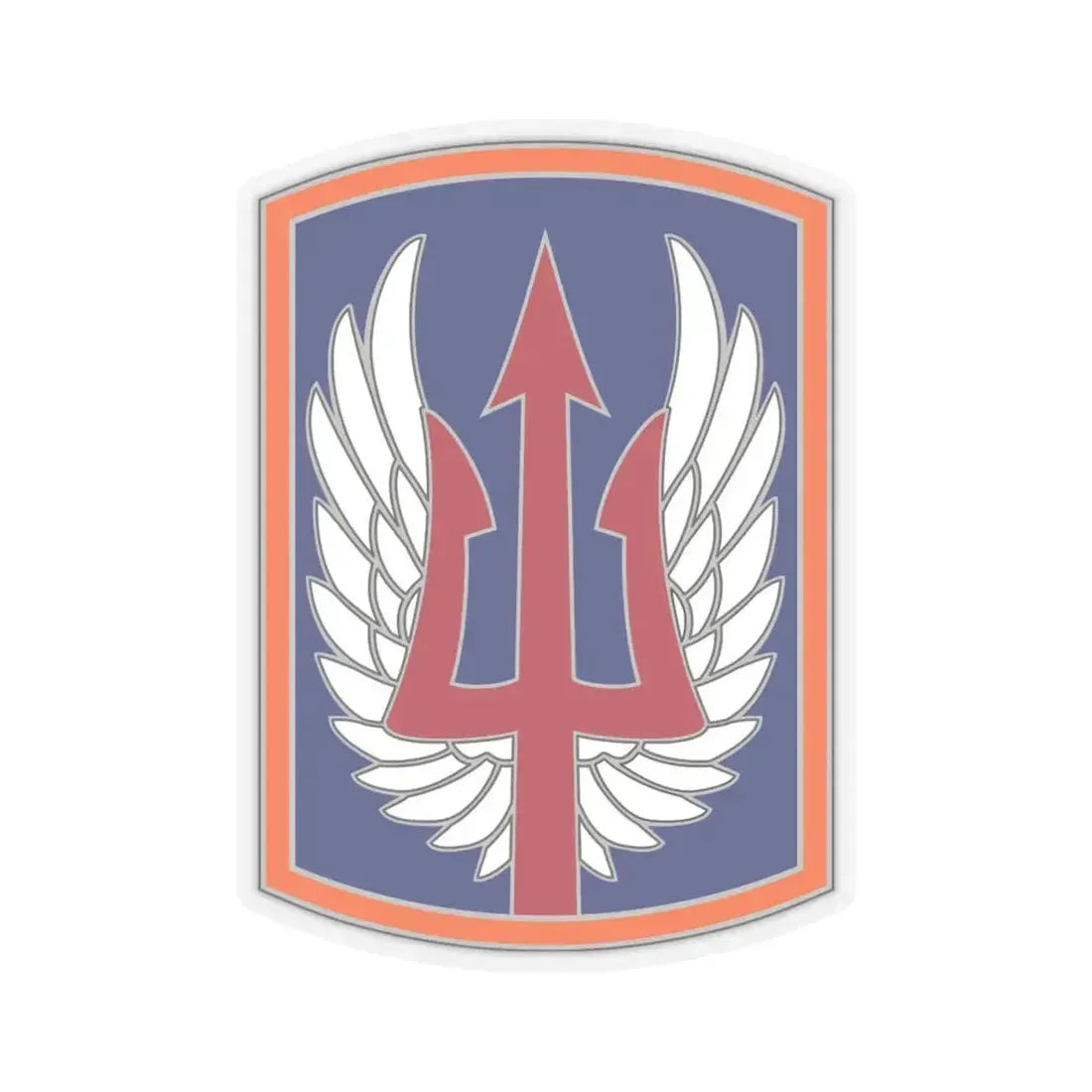 185 Aviation Brigade (U.S. Army) STICKER Vinyl Kiss-Cut Decal 4 Inch Transparent - The Sticker Space