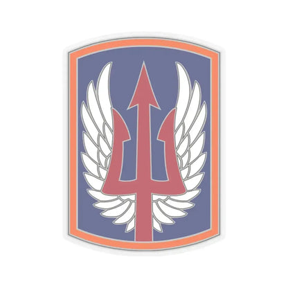 185 Aviation Brigade (U.S. Army) STICKER Vinyl Kiss-Cut Decal 4 Inch Transparent - The Sticker Space