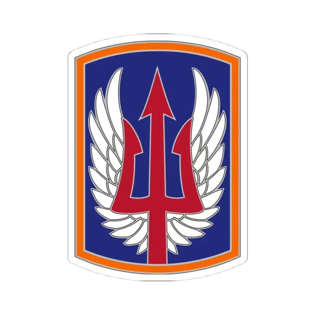 185 Aviation Brigade (U.S. Army) STICKER Vinyl Kiss-Cut Decal 4 Inch White - The Sticker Space