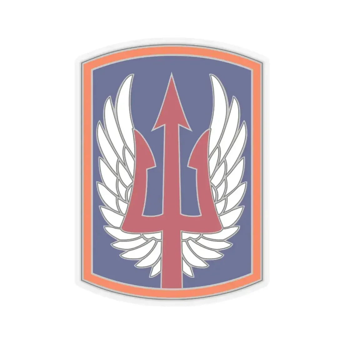 185 Aviation Brigade (U.S. Army) STICKER Vinyl Kiss-Cut Decal 6 Inch Transparent - The Sticker Space