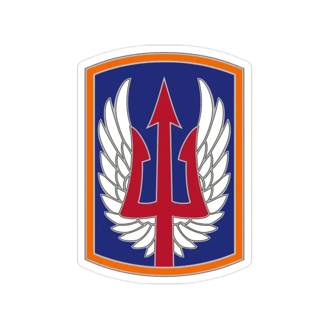 185 Aviation Brigade (U.S. Army) Transparent STICKER Die-Cut Vinyl Decal 2 Inch - The Sticker Space