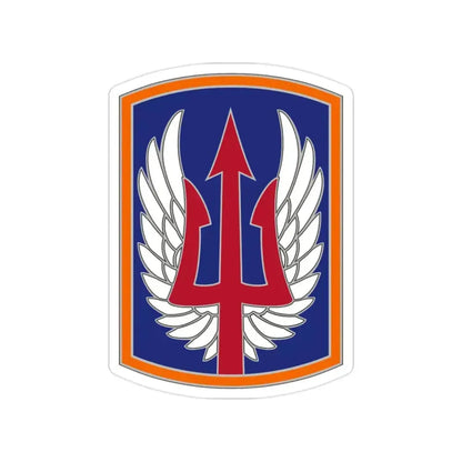 185 Aviation Brigade (U.S. Army) Transparent STICKER Die-Cut Vinyl Decal 2 Inch - The Sticker Space