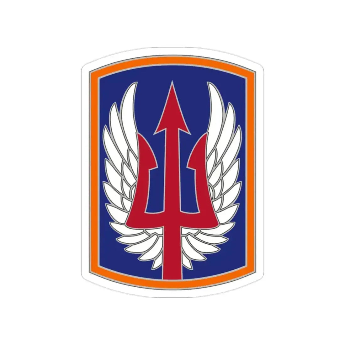 185 Aviation Brigade (U.S. Army) Transparent STICKER Die-Cut Vinyl Decal 2 Inch - The Sticker Space