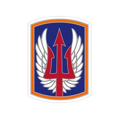 185 Aviation Brigade (U.S. Army) Transparent STICKER Die-Cut Vinyl Decal 2 Inch - The Sticker Space
