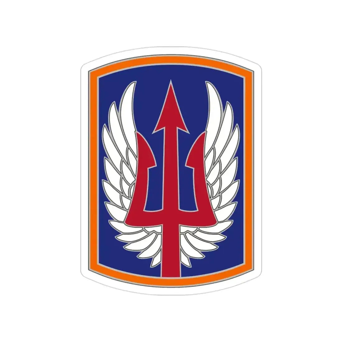 185 Aviation Brigade (U.S. Army) Transparent STICKER Die-Cut Vinyl Decal 3 Inch - The Sticker Space