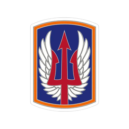 185 Aviation Brigade (U.S. Army) Transparent STICKER Die-Cut Vinyl Decal 3 Inch - The Sticker Space