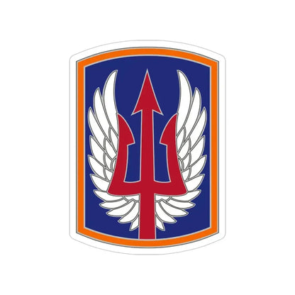 185 Aviation Brigade (U.S. Army) Transparent STICKER Die-Cut Vinyl Decal 5 Inch - The Sticker Space