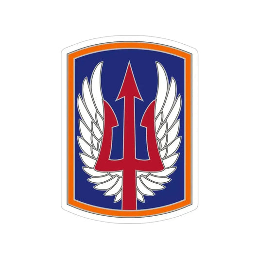 185 Aviation Brigade (U.S. Army) Transparent STICKER Die-Cut Vinyl Decal 6 Inch - The Sticker Space
