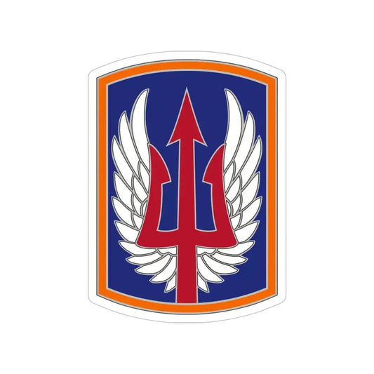 185 Aviation Brigade (U.S. Army) Transparent STICKER Die-Cut Vinyl Decal 6 Inch - The Sticker Space