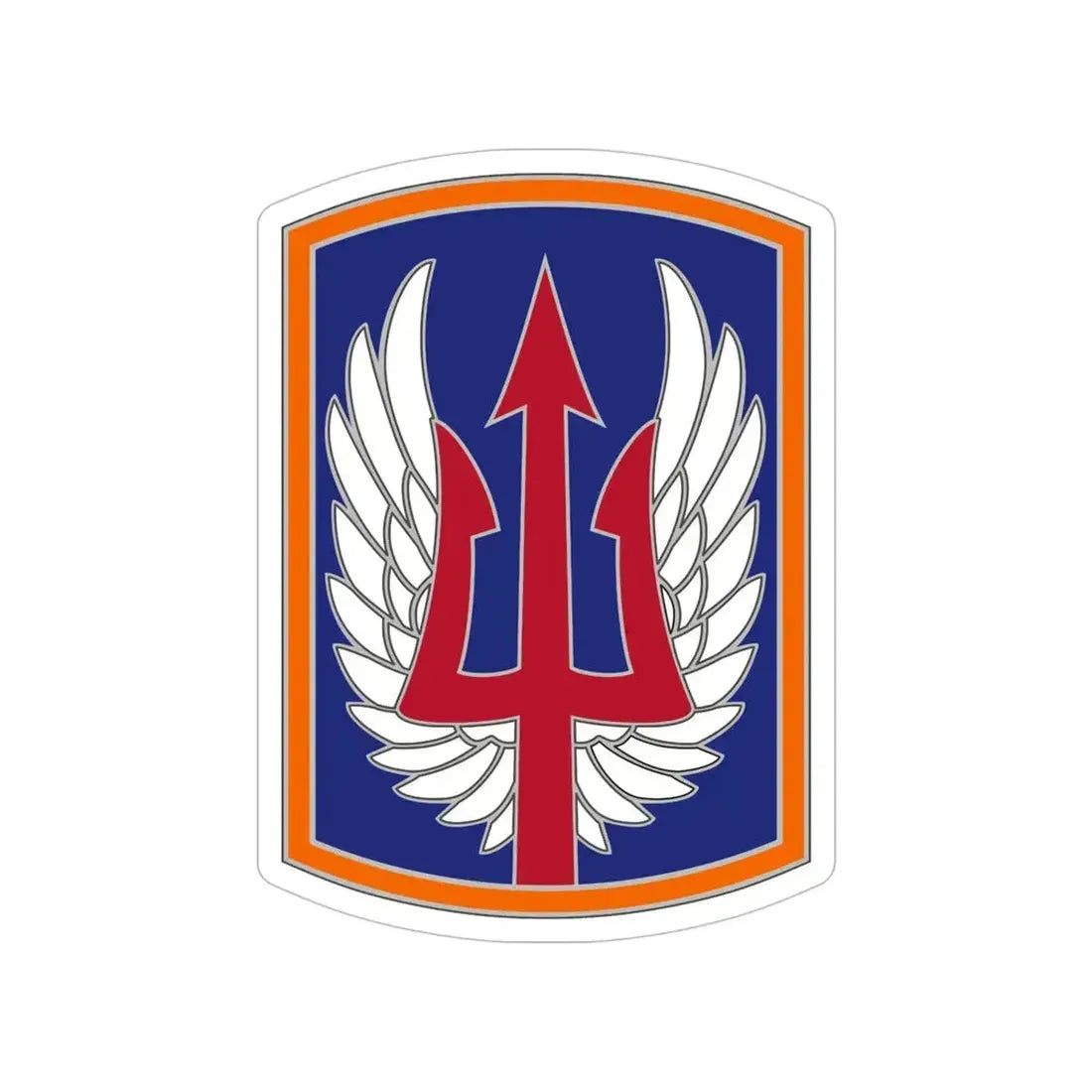 185 Aviation Brigade (U.S. Army) Transparent STICKER Die-Cut Vinyl Decal - The Sticker Space