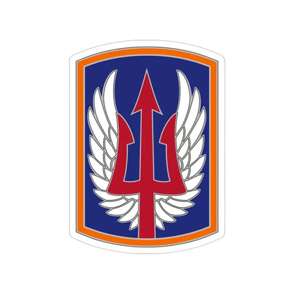 185 Aviation Brigade (U.S. Army) Transparent STICKER Die-Cut Vinyl Decal - The Sticker Space