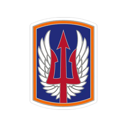 185 Aviation Brigade (U.S. Army) Transparent STICKER Die-Cut Vinyl Decal - The Sticker Space