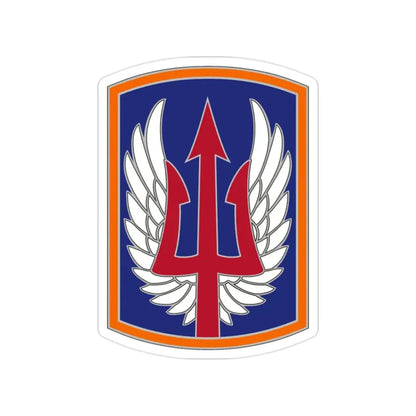 185 Aviation Brigade (U.S. Army) Transparent STICKER Die-Cut Vinyl Decal - The Sticker Space