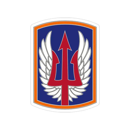 185 Aviation Brigade (U.S. Army) Transparent STICKER Die-Cut Vinyl Decal - The Sticker Space