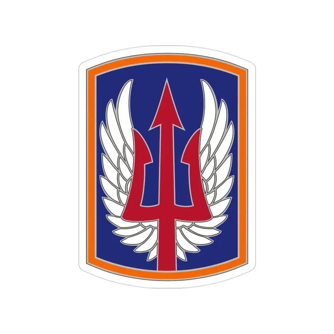185 Aviation Brigade (U.S. Army) Transparent STICKER Die-Cut Vinyl Decal - The Sticker Space