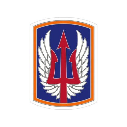 185 Aviation Brigade (U.S. Army) Transparent STICKER Die-Cut Vinyl Decal - The Sticker Space