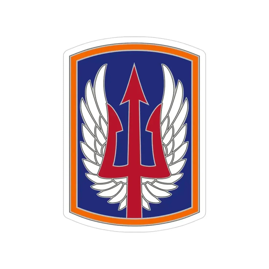 185 Aviation Brigade (U.S. Army) Transparent STICKER Die-Cut Vinyl Decal - The Sticker Space