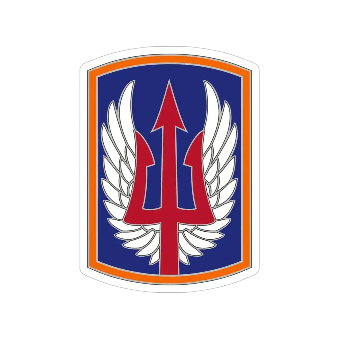 185 Aviation Brigade (U.S. Army) Transparent STICKER Die-Cut Vinyl Decal - The Sticker Space