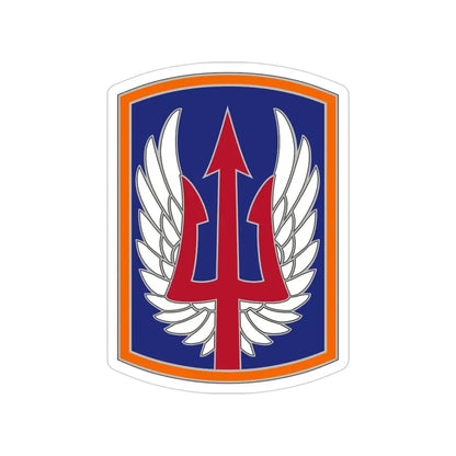 185 Aviation Brigade (U.S. Army) Transparent STICKER Die-Cut Vinyl Decal - The Sticker Space