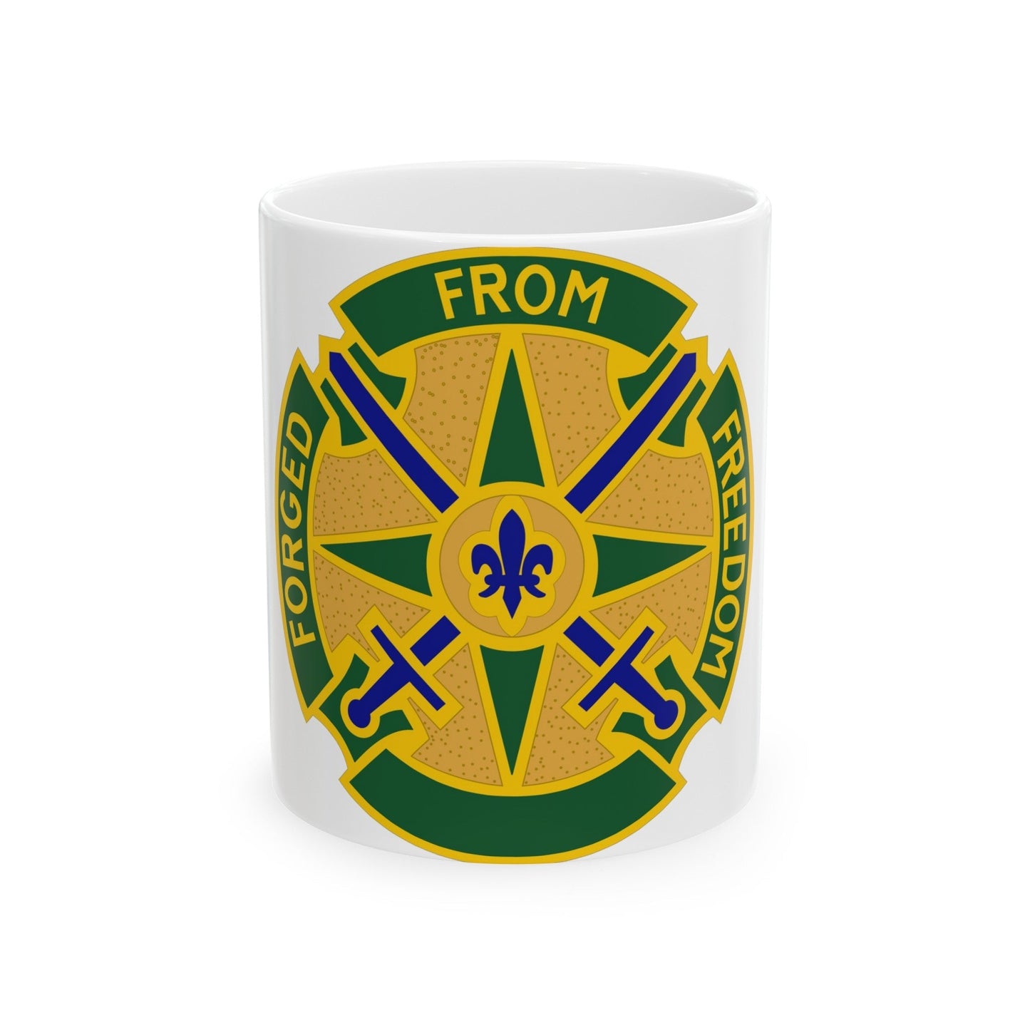 185 Military Police Battalion (U.S. Army) White Coffee Mug-11oz-The Sticker Space