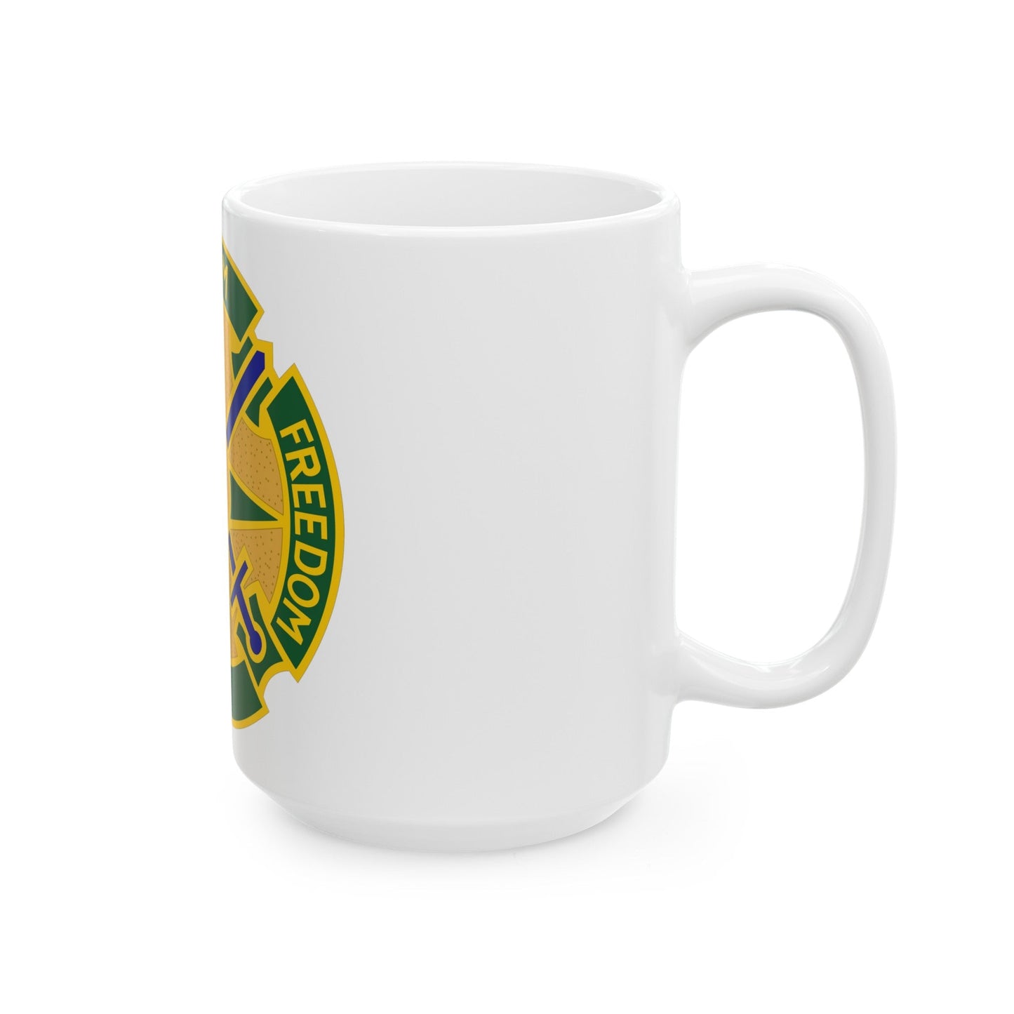 185 Military Police Battalion (U.S. Army) White Coffee Mug-The Sticker Space