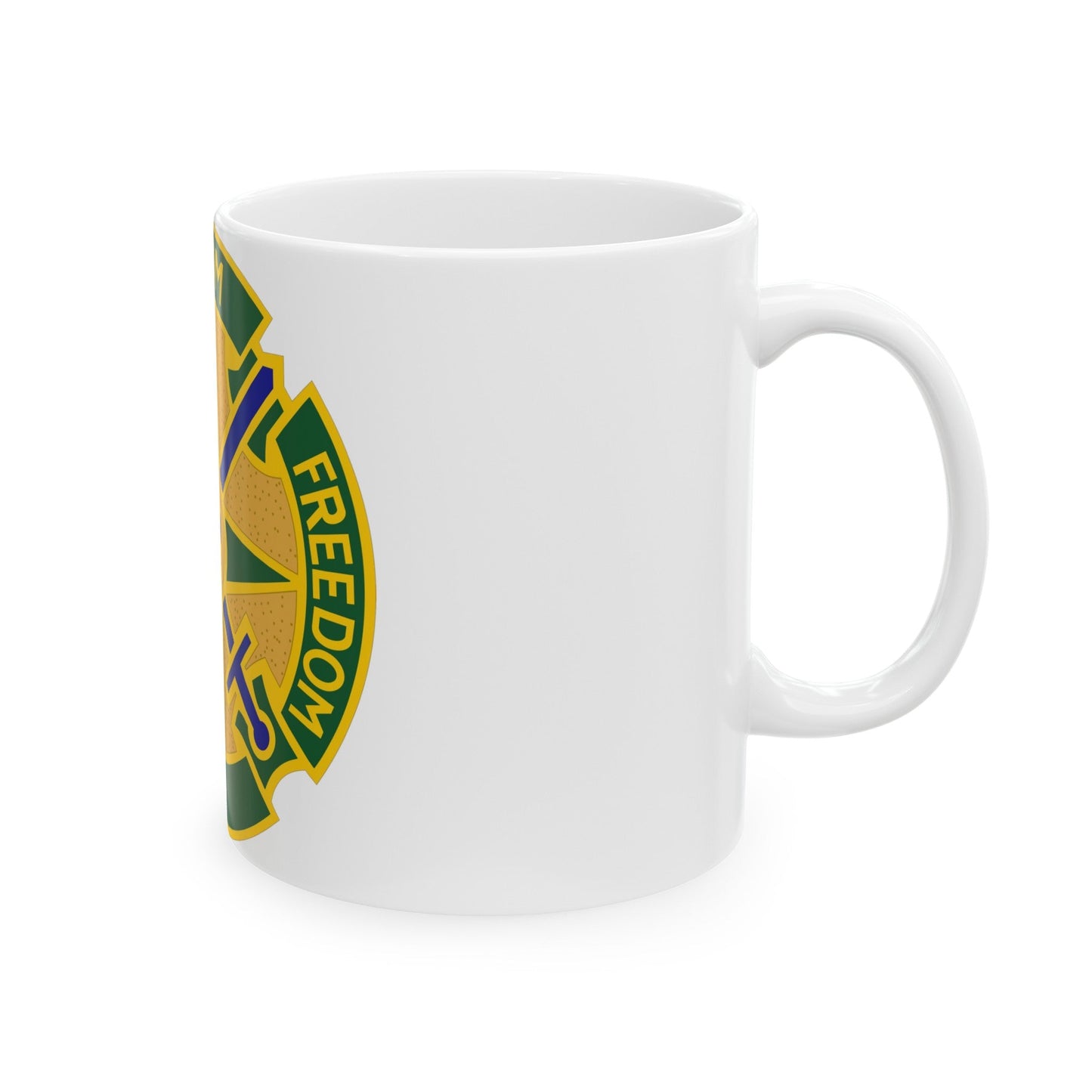 185 Military Police Battalion (U.S. Army) White Coffee Mug-The Sticker Space