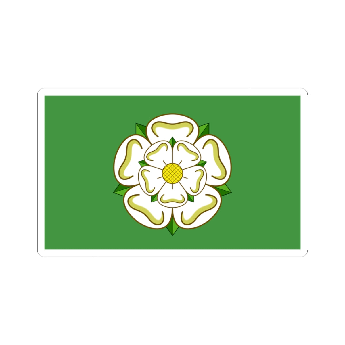 North-Yorkshire-Flag (England) STICKER Vinyl Kiss-Cut Decal