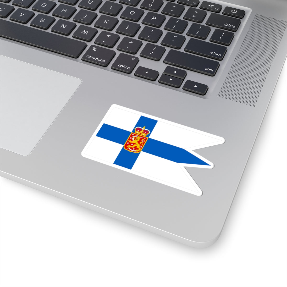 Flag of Finland 1918-1920 Military (Finland) STICKER Vinyl Kiss-Cut Decal