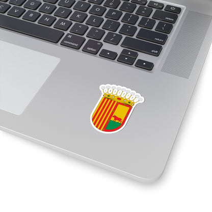 Escudo de Atarés (Spain) (Coat of Arms) STICKER Vinyl Kiss-Cut Decal