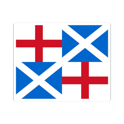 Flag of The Commonwealth (England) STICKER Vinyl Kiss-Cut Decal