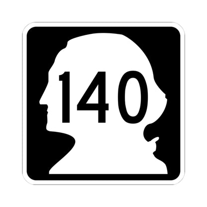WA-140 (Washington) (Road Sign) STICKER Vinyl Kiss-Cut Decal