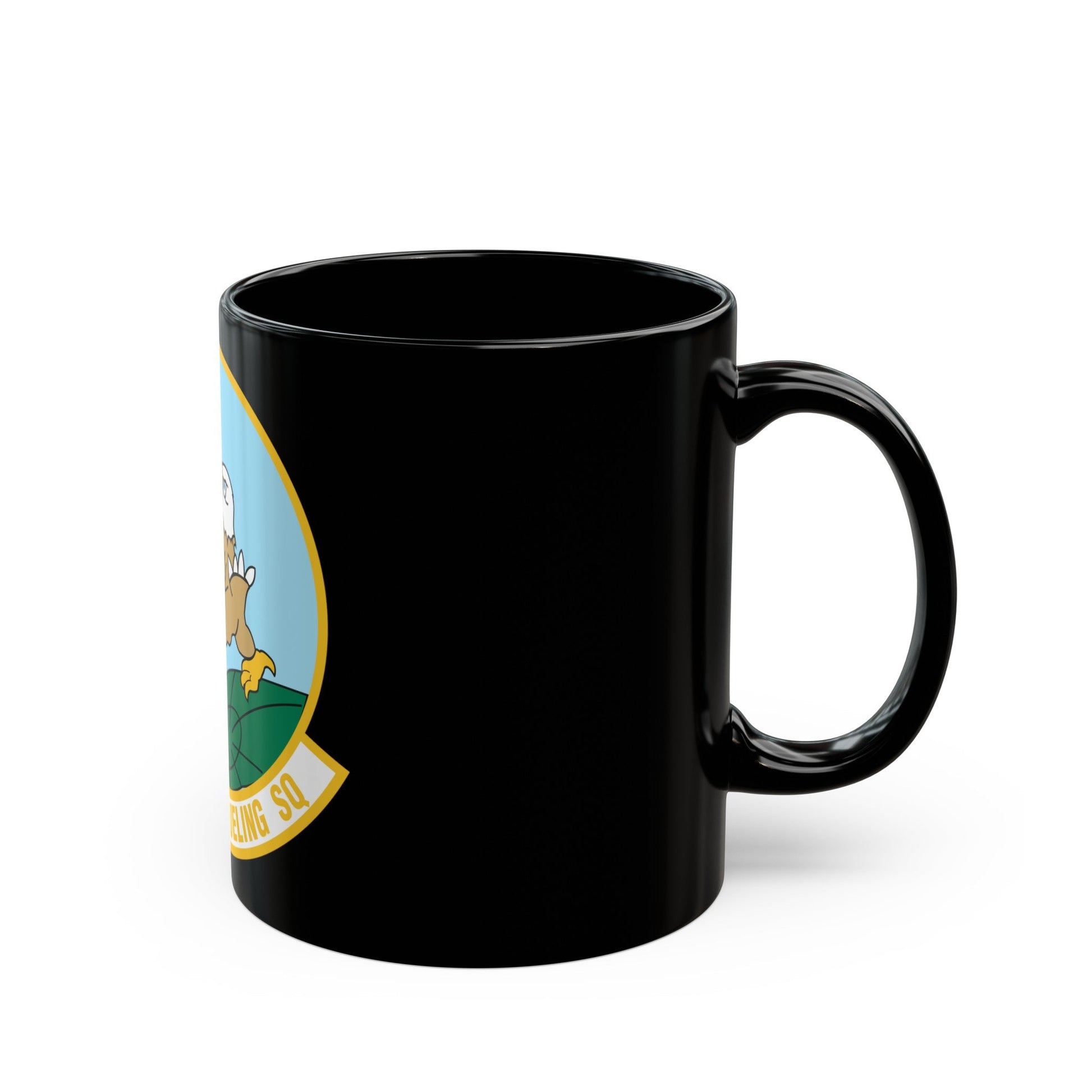 186 Air Refueling Squadron (U.S. Air Force) Black Coffee Mug-The Sticker Space